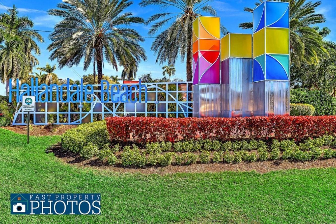 2 Bdrm Modern House Mins From Beach & Casino Hb1 Hallandale Beach Eksteriør bilde